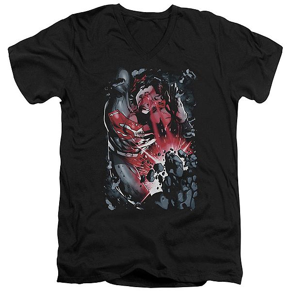 

Футболка с V-образным вырезом Superman heat blast Licensed Character