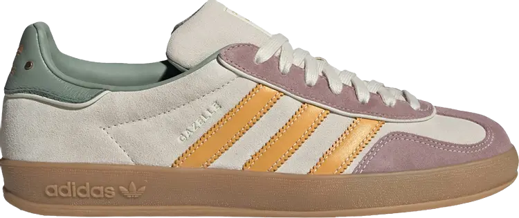

Кроссовки Gazelle Indoor 'Off White Preloved Yellow', кремовый, Бежевый, Кроссовки Gazelle Indoor 'Off White Preloved Yellow', кремовый