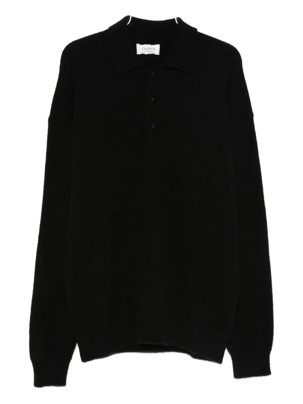 

Поло на пуговицах F5LAMAKP018 Laneus, черный