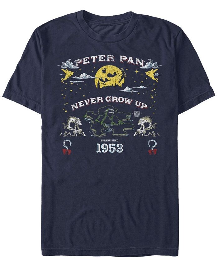 

Мужская футболка с короткими рукавами и круглым вырезом Peter Ouija Fifth Sun, синий