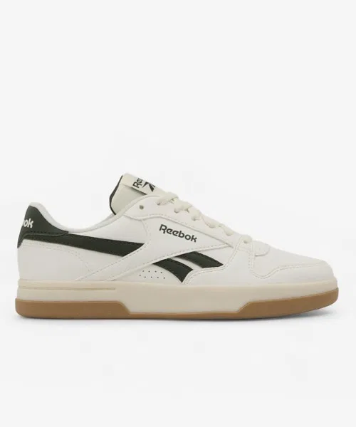 Унисекс кроссовки из натуральной кожи Reebok PRIME SET бело-зелёные