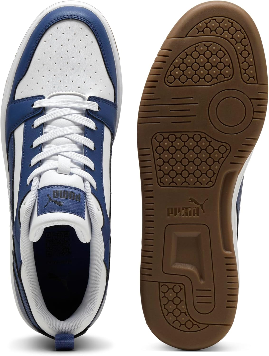 Мужские низкие кроссовки PUMA, синий — фото 4