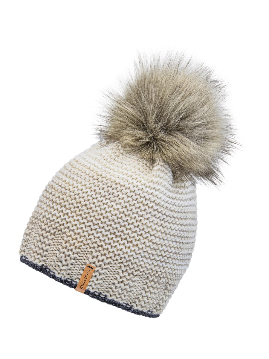 

Шапка chillouts Beanie Klara, бежевый