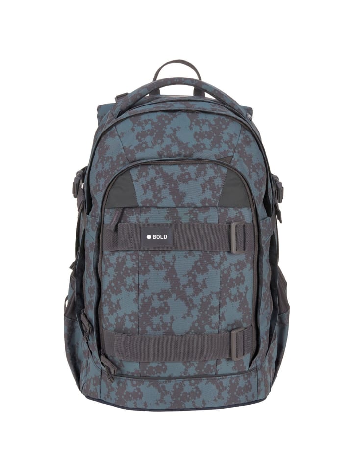 

Bold Места происхождения школьного рюкзака: синий в синем