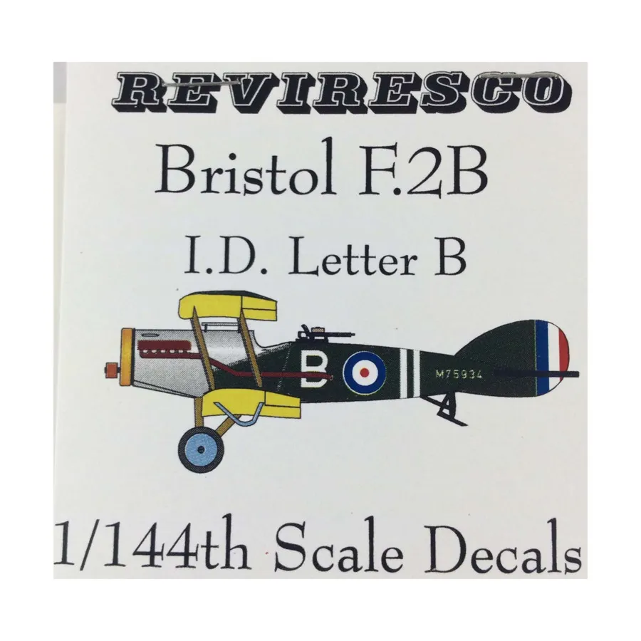 

Набор наклеек Bristol F.2B — I.D. Буква Б (1:144), Decals - British (Reviresco)