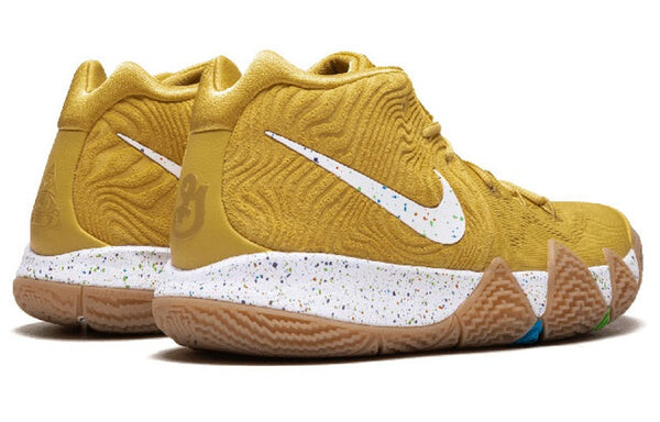 Кроссовки kyrie 4 'cinnamon toast crunch' gs Nike, золотой — фото 4