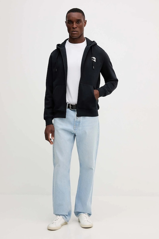 

Толстовка Karl Lagerfeld, темно-синий