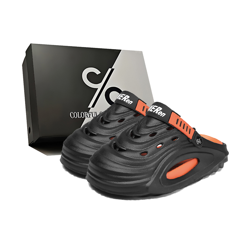 

Сабо мужские Colorful Creations, Black Orange