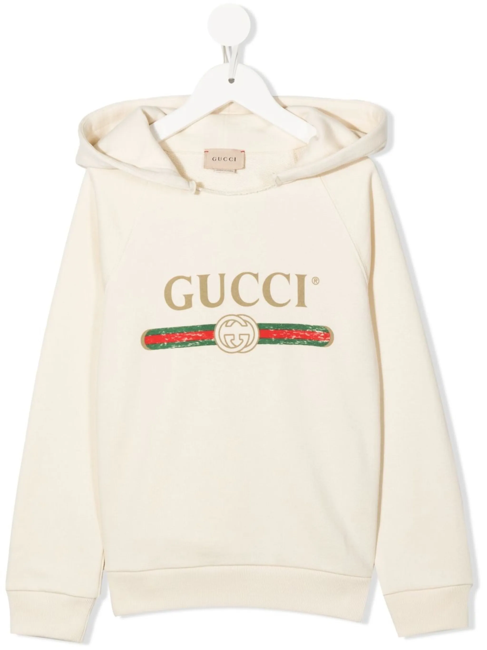 

Толстовка с логотипом Gucci Kids, белый
