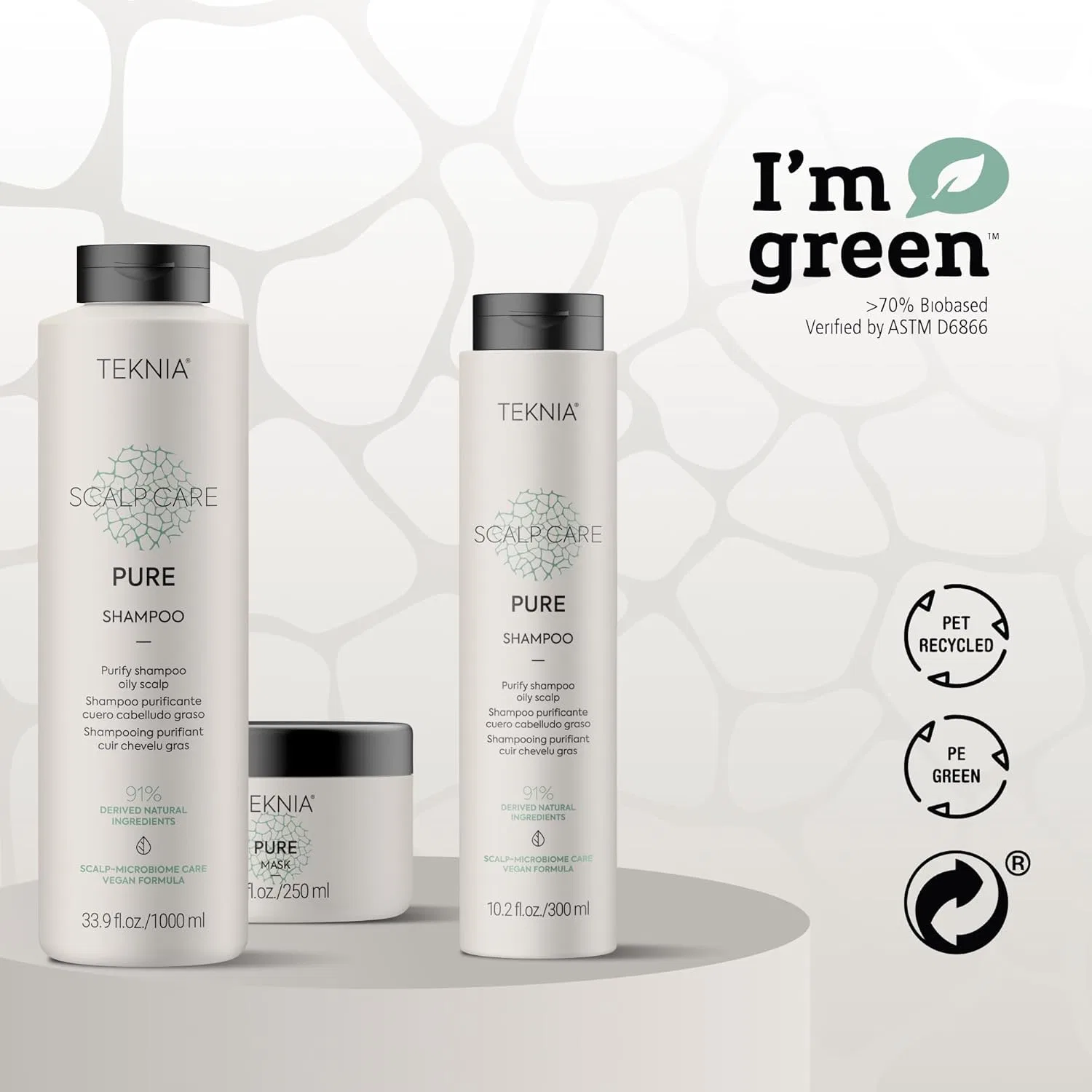 Шампунь Lakmé Teknia Scalp Care Pure, 1000 мл Lakme — фото 4
