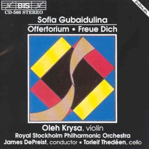 

CD диск Gubaidulina / Depreist / Royal Stockholm Phil Orch: Offertorium / Rejoice