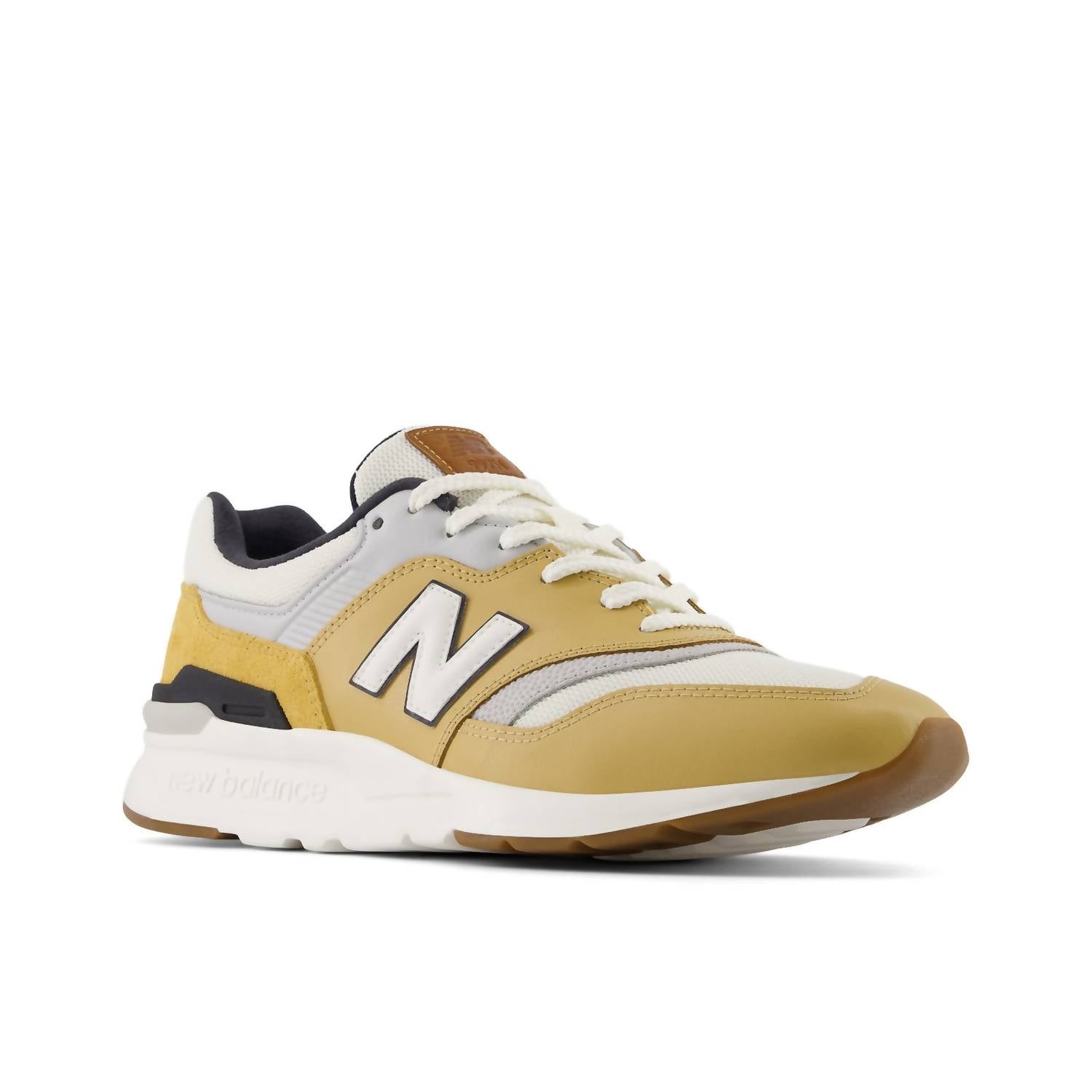

Мужские классические кроссовки коричневого цвета New Balance
