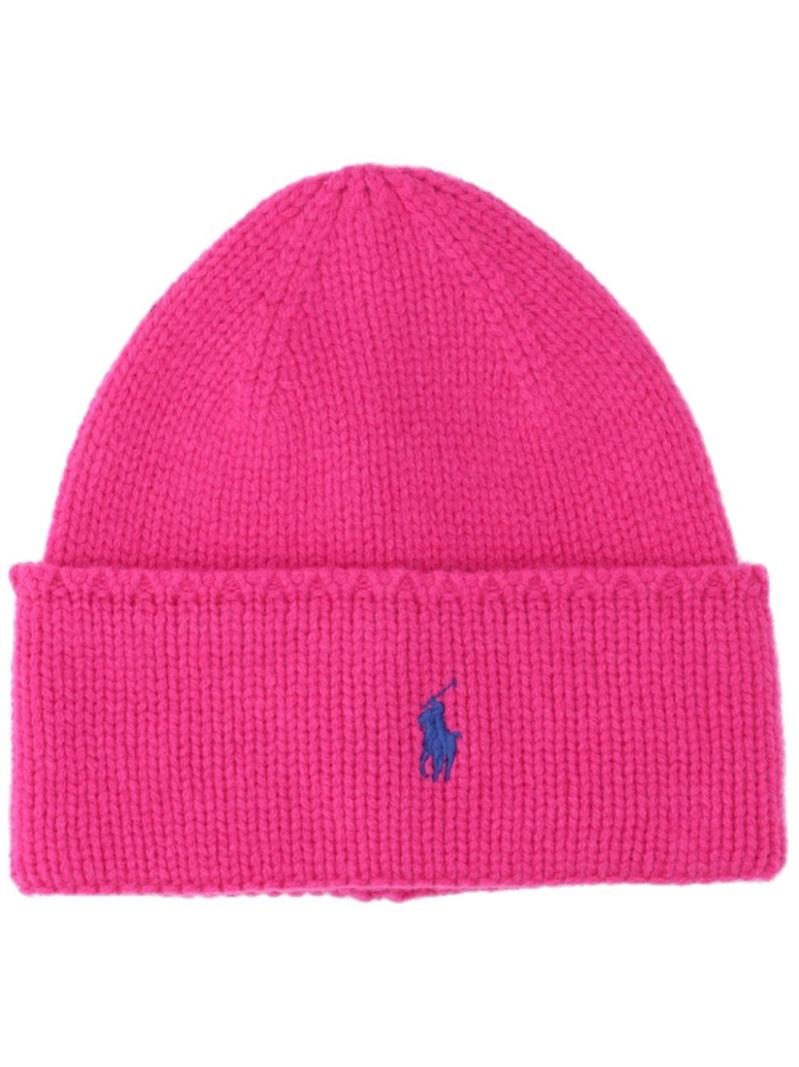 

Шапка с вышивкой Polo Pony Polo Ralph Lauren, розовый