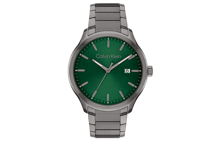 

Calvin Klein Часы Wrist Watch Quartz Movement Steel Strap 43mm Green Dial Men's Watch, Green Dial 25200350