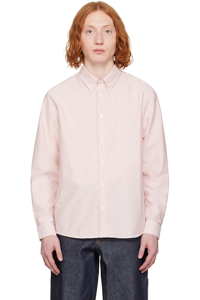 

Рубашка Greg A.P.C., красный
