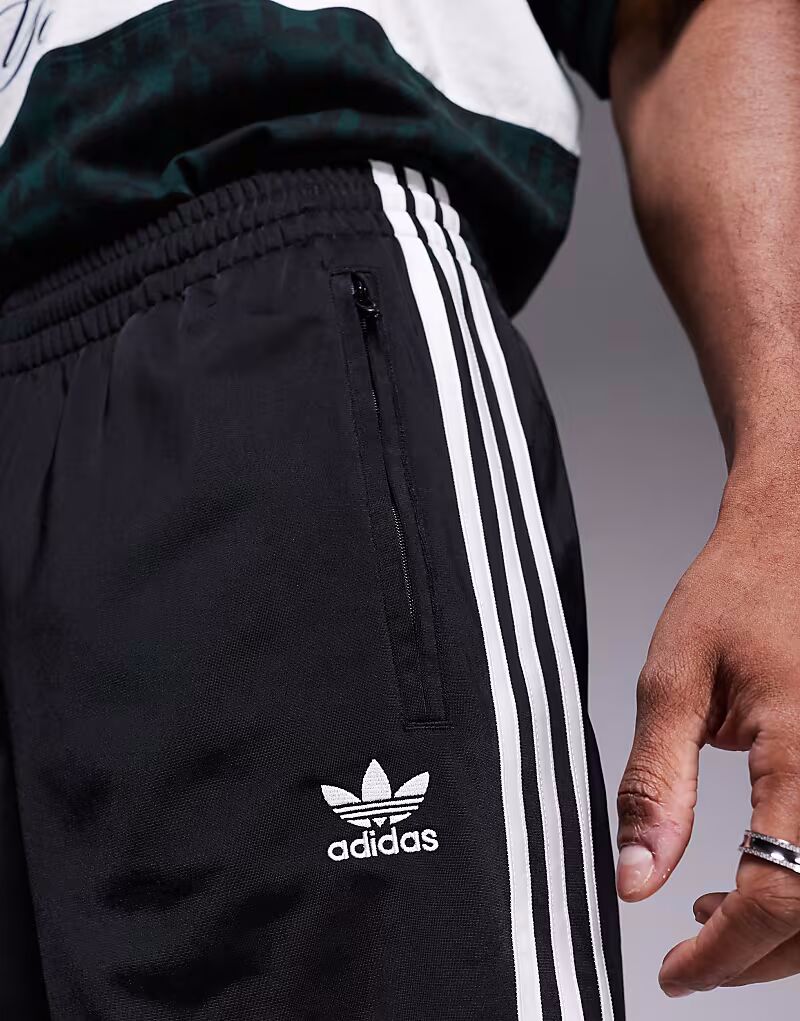 Шорты Adidas Originals Firebird черного цвета — фото 3