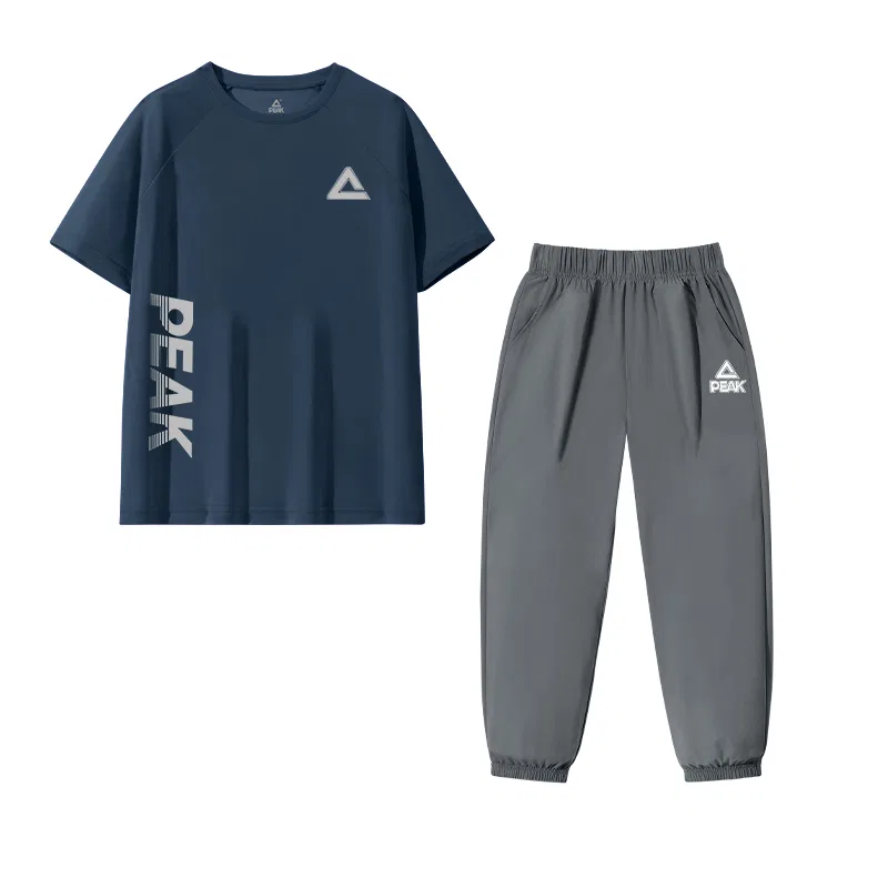 Детский спортивный костюм с принтом PEAK Navy Blue/PK