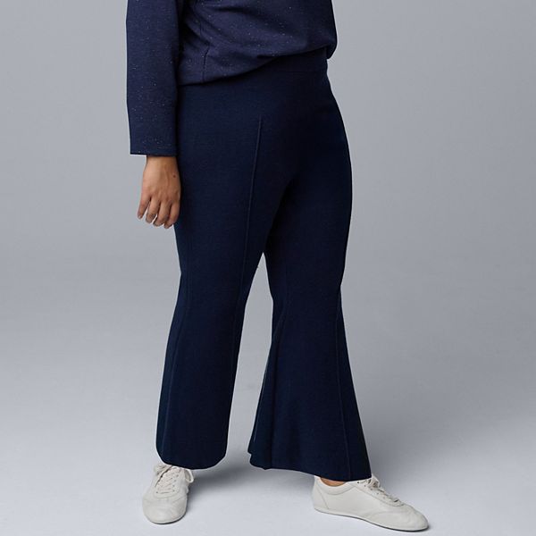 

Свитер и брюки kick flare Plus size Simply Vera Vera Wang, Liberty Navy