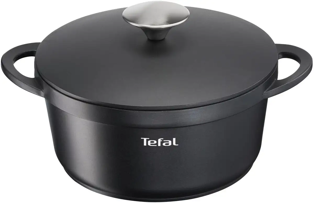 

Форма для запекания Tefal "Траттория", литой алюминий, (1 шт.), литой алюминий, антипригарное покрытие, с крышкой, все виды плит, индукция 4,57 л + Ø 24 см, черный