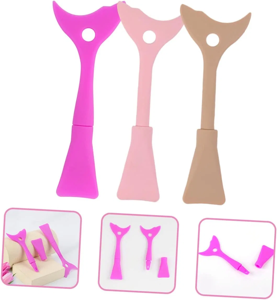 Набор для макияжа глаз 3 в 1 Silicone Eye Makeup Tools — фото 2