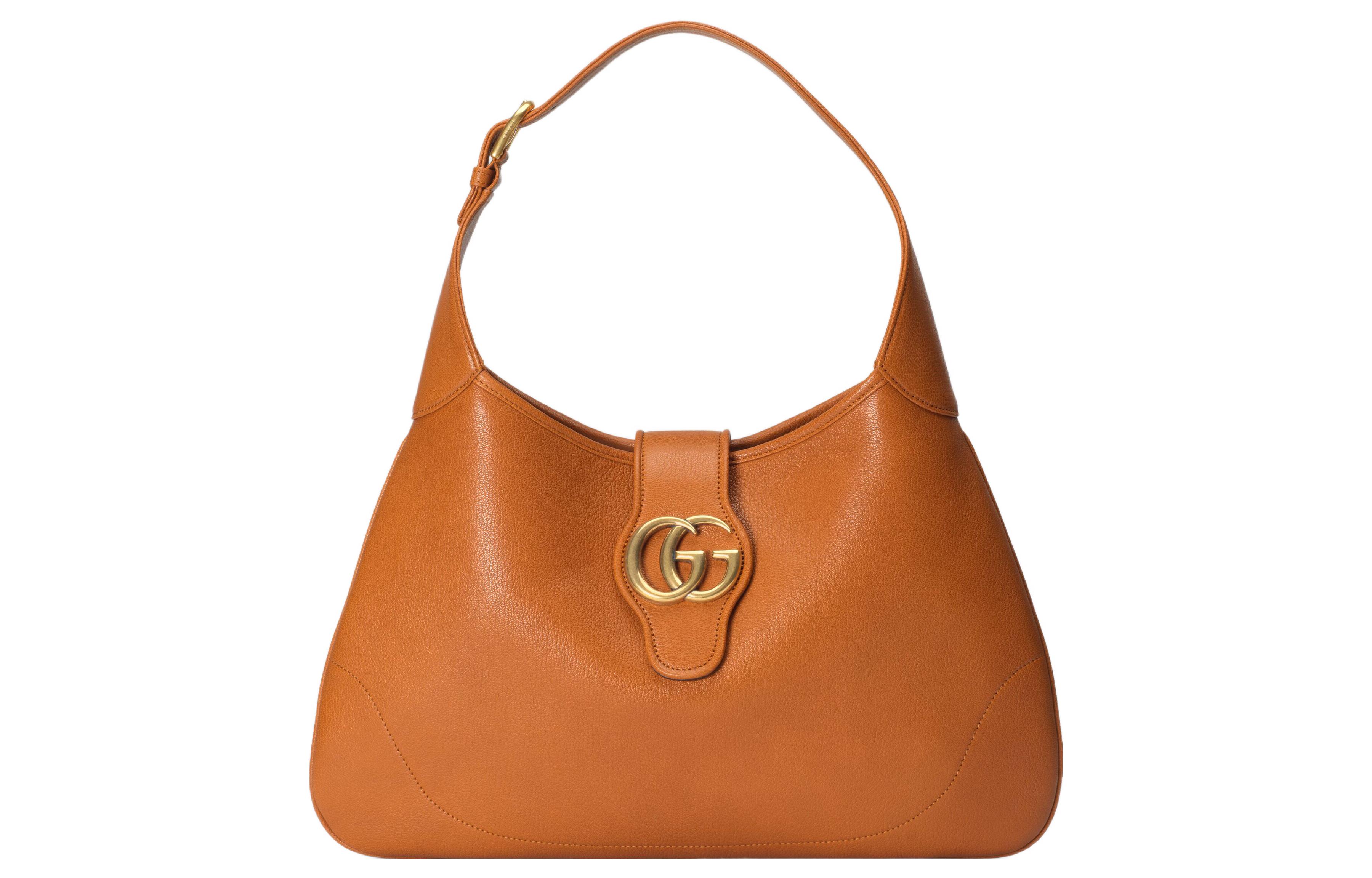 

Сумка-полумесяц Aphrodite Leather, женская сумка через плечо GUCCI