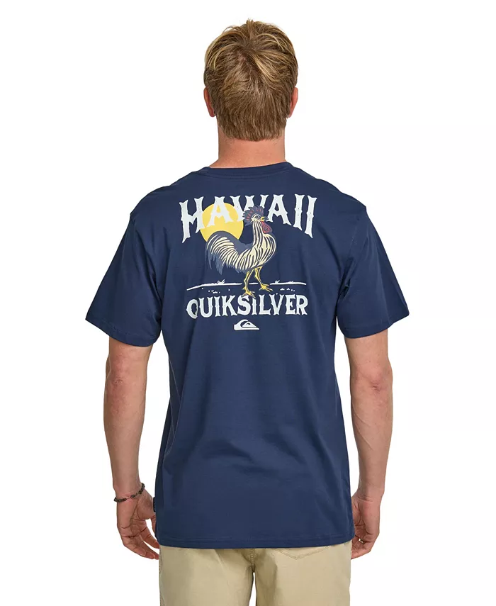 

Мужская футболка с коротким рукавом Hawaii Rooster Quiksilver, синий