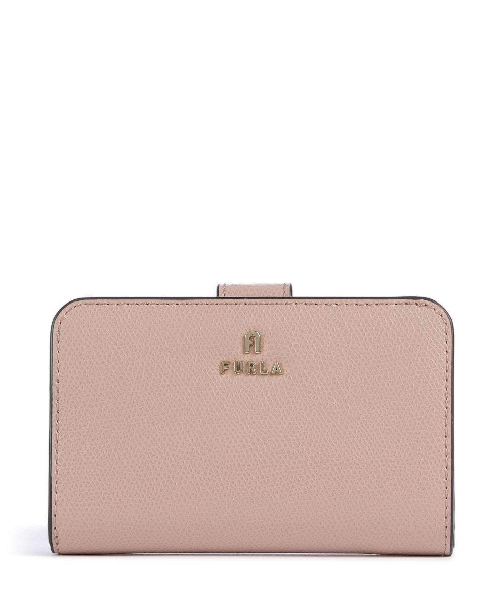 

Кошелек Camelia m из зернистой кожи Furla, розовый