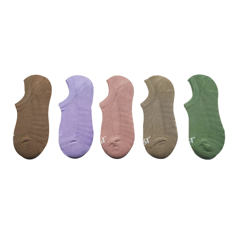 

Носки No Show унисекс, набор из 5 пар 361°, 5 pack (coffee+фиолетовый+розовый+хаки+зеленый)