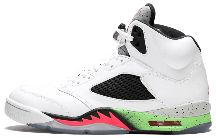 

Кроссовки JORDAN 5 Retro Poison Green, Серый, Кроссовки JORDAN 5 Retro Poison Green