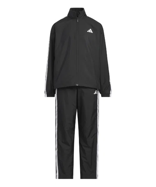 Костюм спортивный adidas с принтом, цвет чёрный