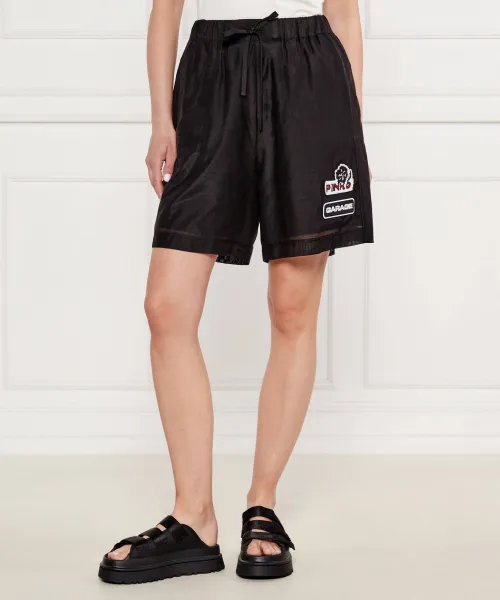 

Шорты Льюиса Relaxed fit Pinko, черный