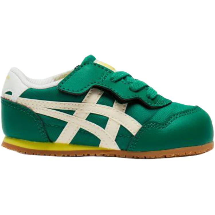 Низкие детские туфли SERRANO для младенцев и малышей Onitsuka Tiger, зеленый — фото 2