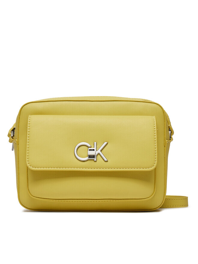 

Наплечная сумка Re-Lock Camera Bag W/Flap Calvin Klein, желтый
