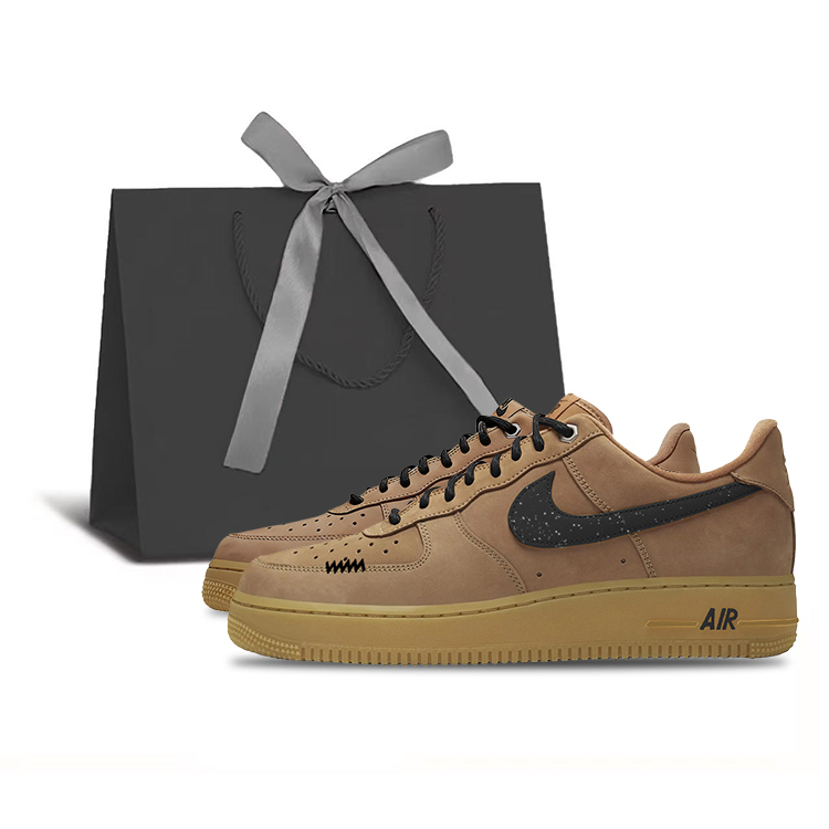 

Nike Air Force 1 Starry Night, Shopping Bag, Air Force 1 Abrasion Resistant Low top Skateboard Shoes Unisex Brown