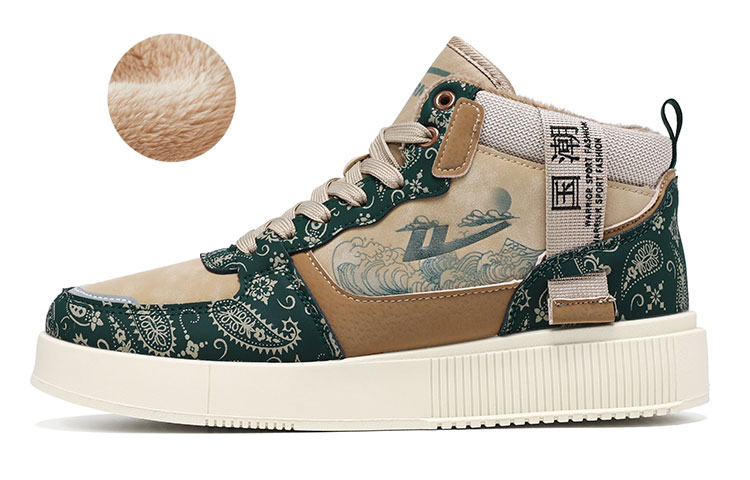 

WARRIOR Высокие скейтерские кроссовки мужские Khaki Jasper, цвет Khaki Jasper