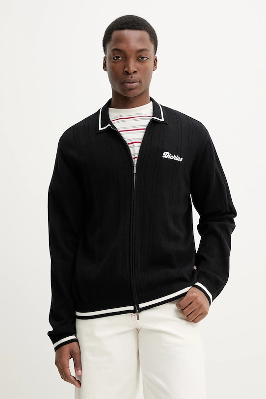 

Хлопковый кардиган Dickies, черный