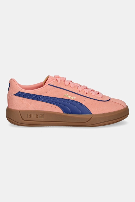 Кожаные кроссовки Club Klassika SD Puma, оранжевый — фото 2
