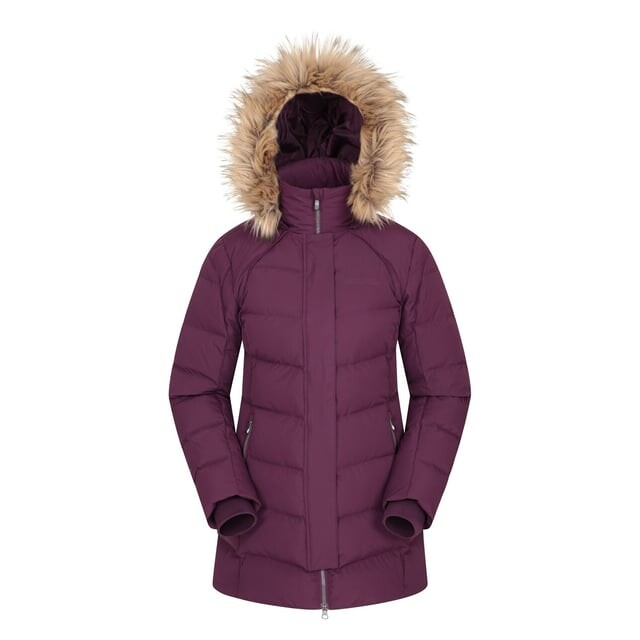 

Женский длинный пуховик Isla II Mountain Warehouse, фиолетовый