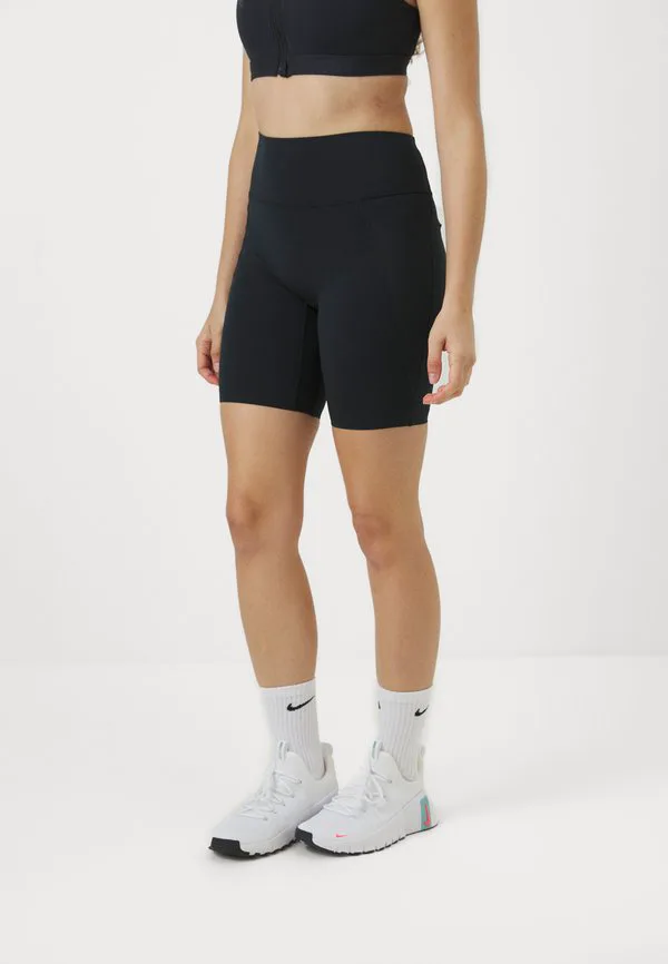 Леггинсы universa с 8-дюймовыми карманами Nike Performance, Black/Anthracite/Dark Smoke Grey