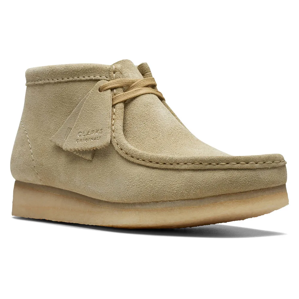Ботинки Clarks Shoes Wallabee, бежевый