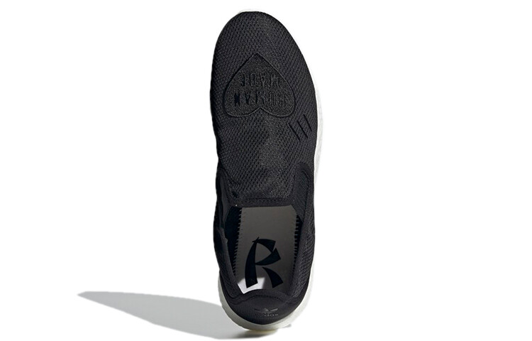 Кроссовки Adidas Originals Pure Slip-On Human Made Black — фото 2