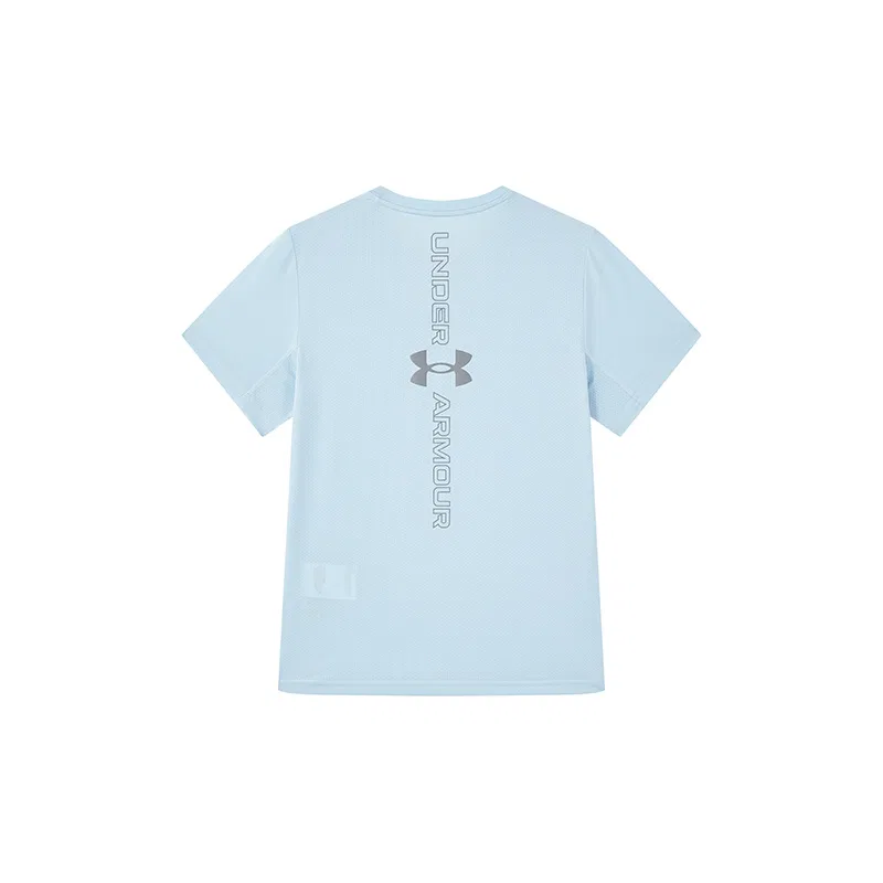 Футболка Comprehensive Training для подростков Under Armour, Light Silicon Blue — фото 3