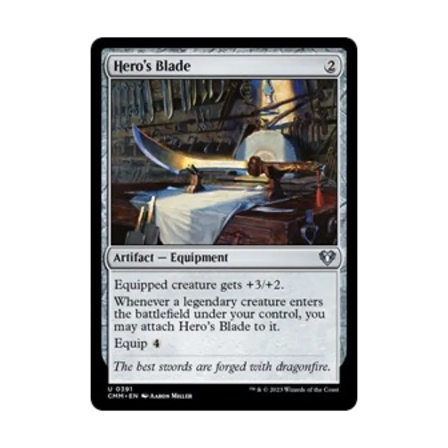 

CCG Клинок Героя (U), MTG - Commander Masters