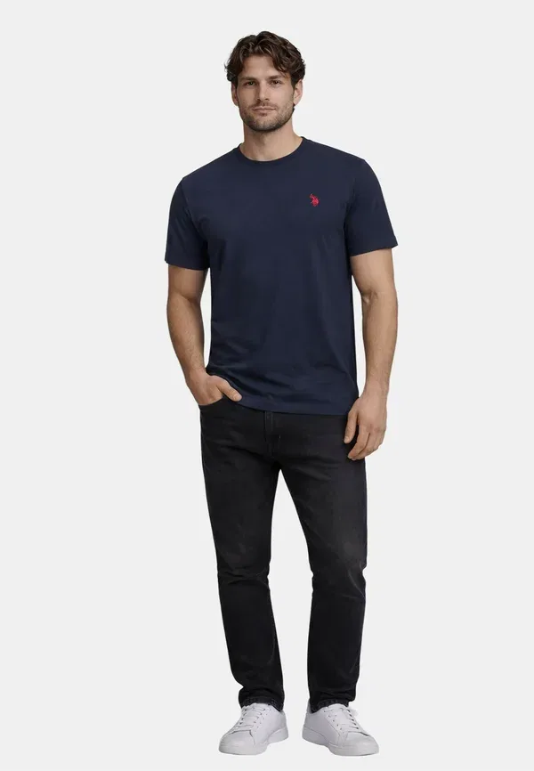 Футболка базовая Uscaaleb U.S. Polo Assn., темно-синий — фото 2