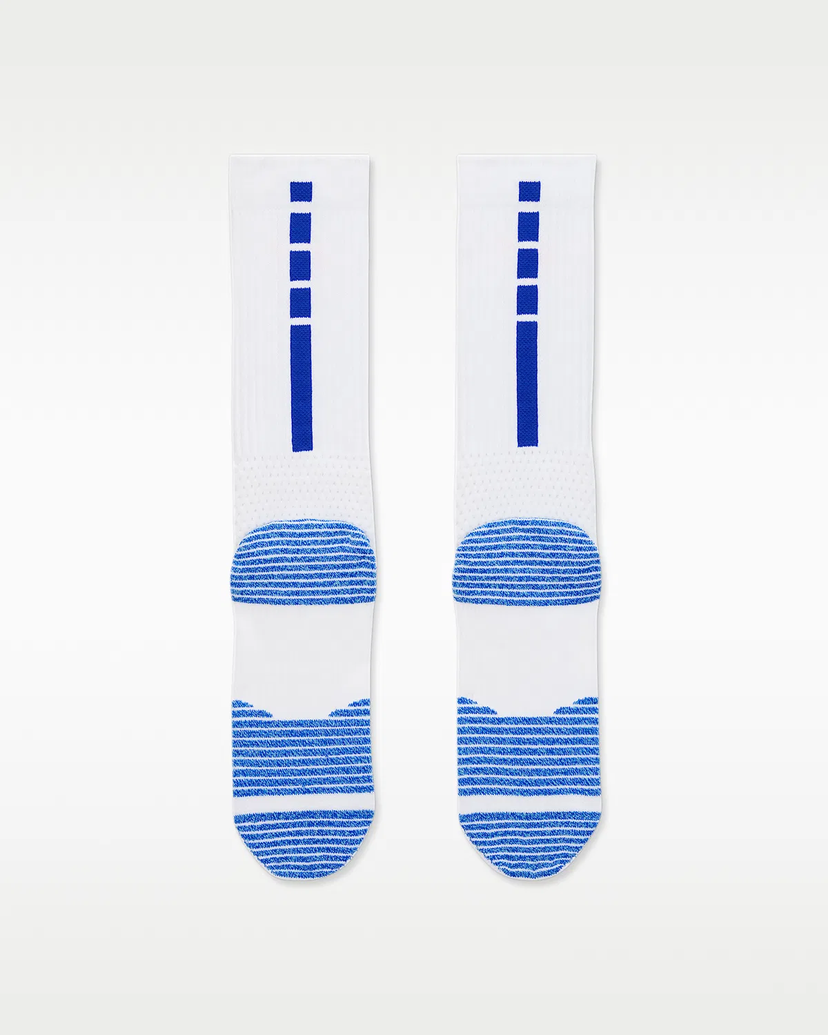 Носки Nike Elite 2.0 с амортизацией (1 пара), White/Racer Blue/Light Aqua/Bright Crimson — фото 3