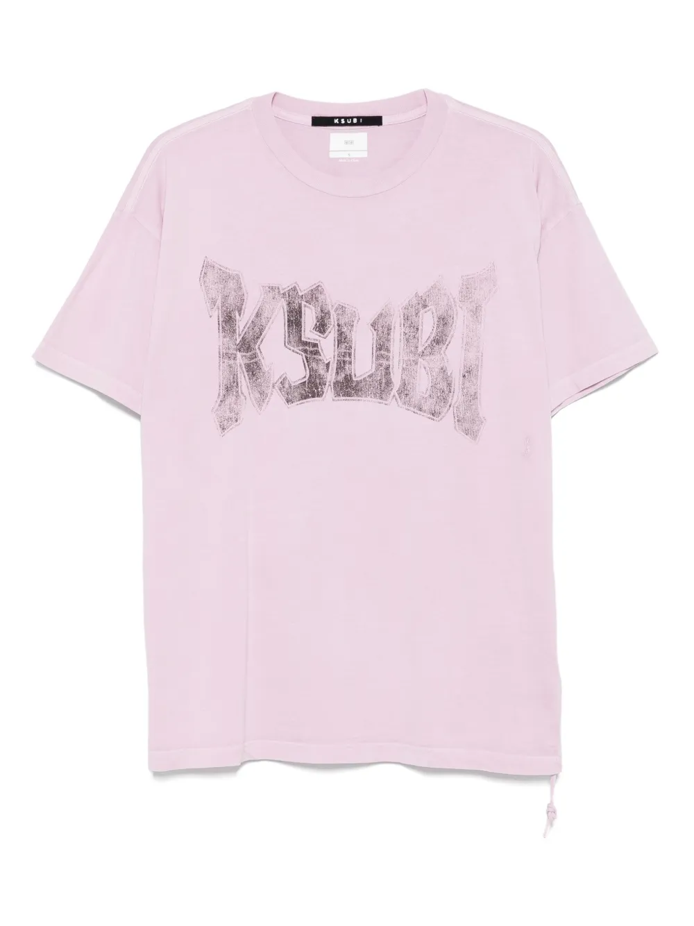 

Футболка World Tour Oh G с завязками Ksubi, розовый