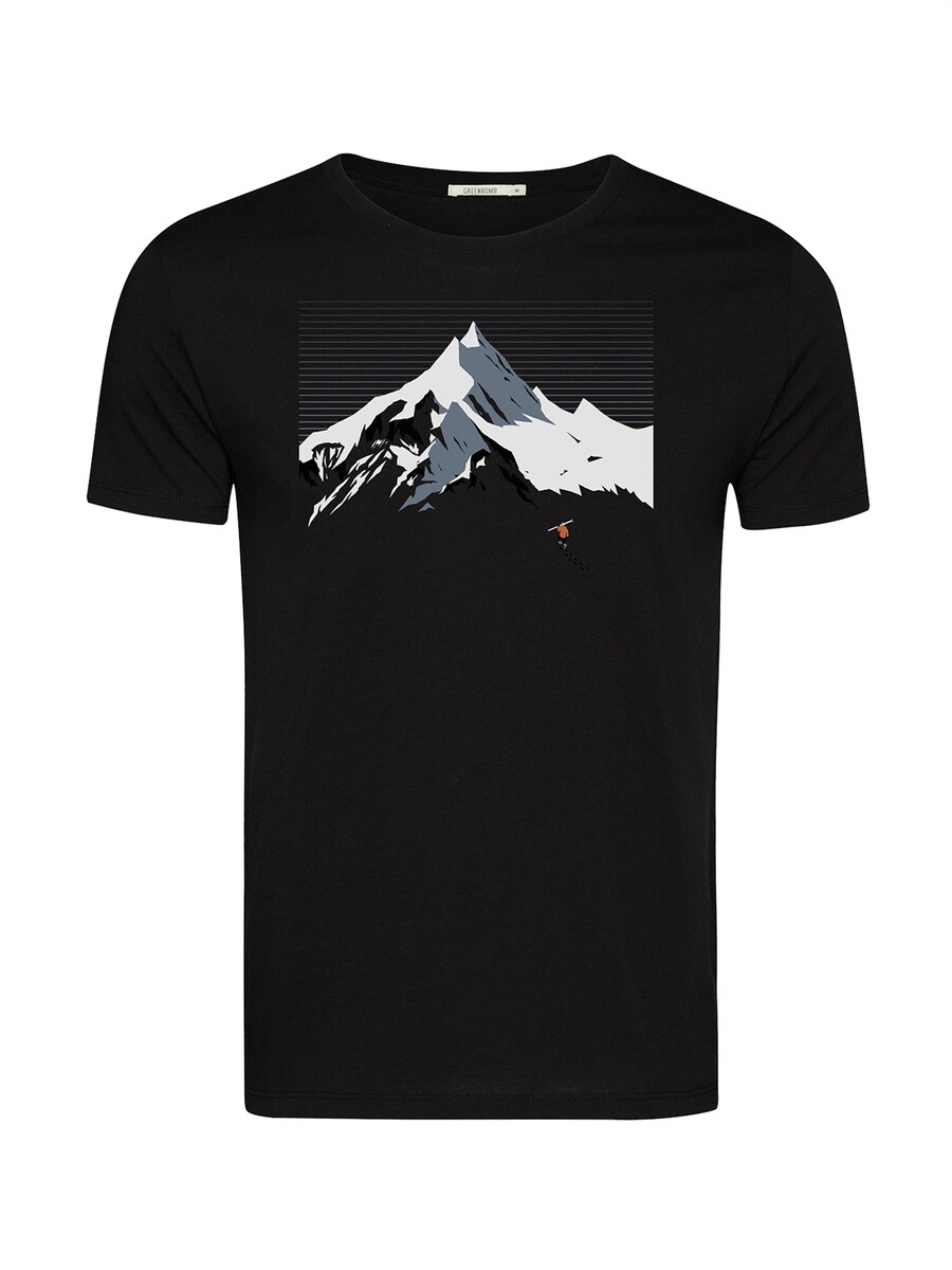 

Рубашка GREENBOMB Nature Mountain Ski, черный