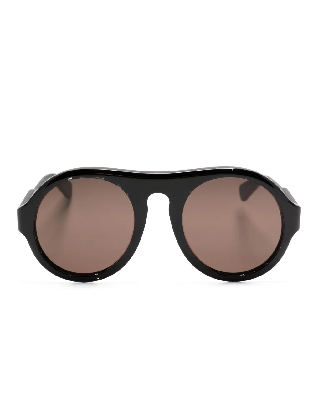 

Солнцезащитные очки в круглой оправе Chloé Eyewear, черный