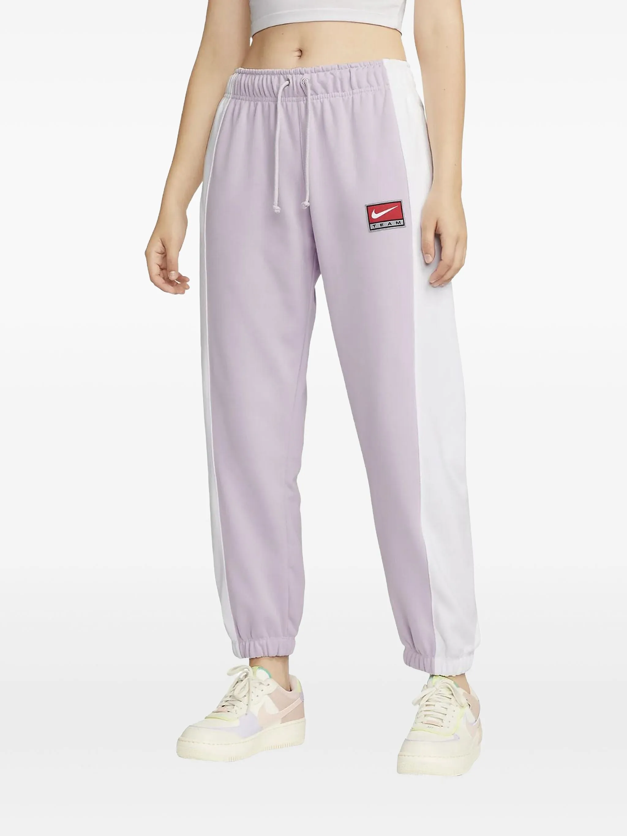 

Спортивные брюки Doll/White в стиле колор-блок Nike, фиолетовый