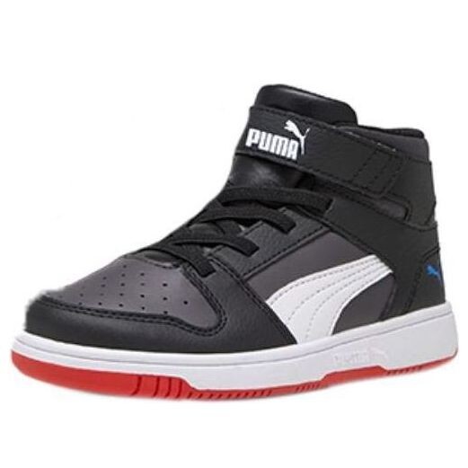 

Кроссовки rebound layup sl v 'dark coal white' Puma, черный